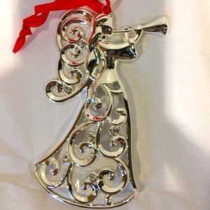 Lenox silver plated Angel ornament